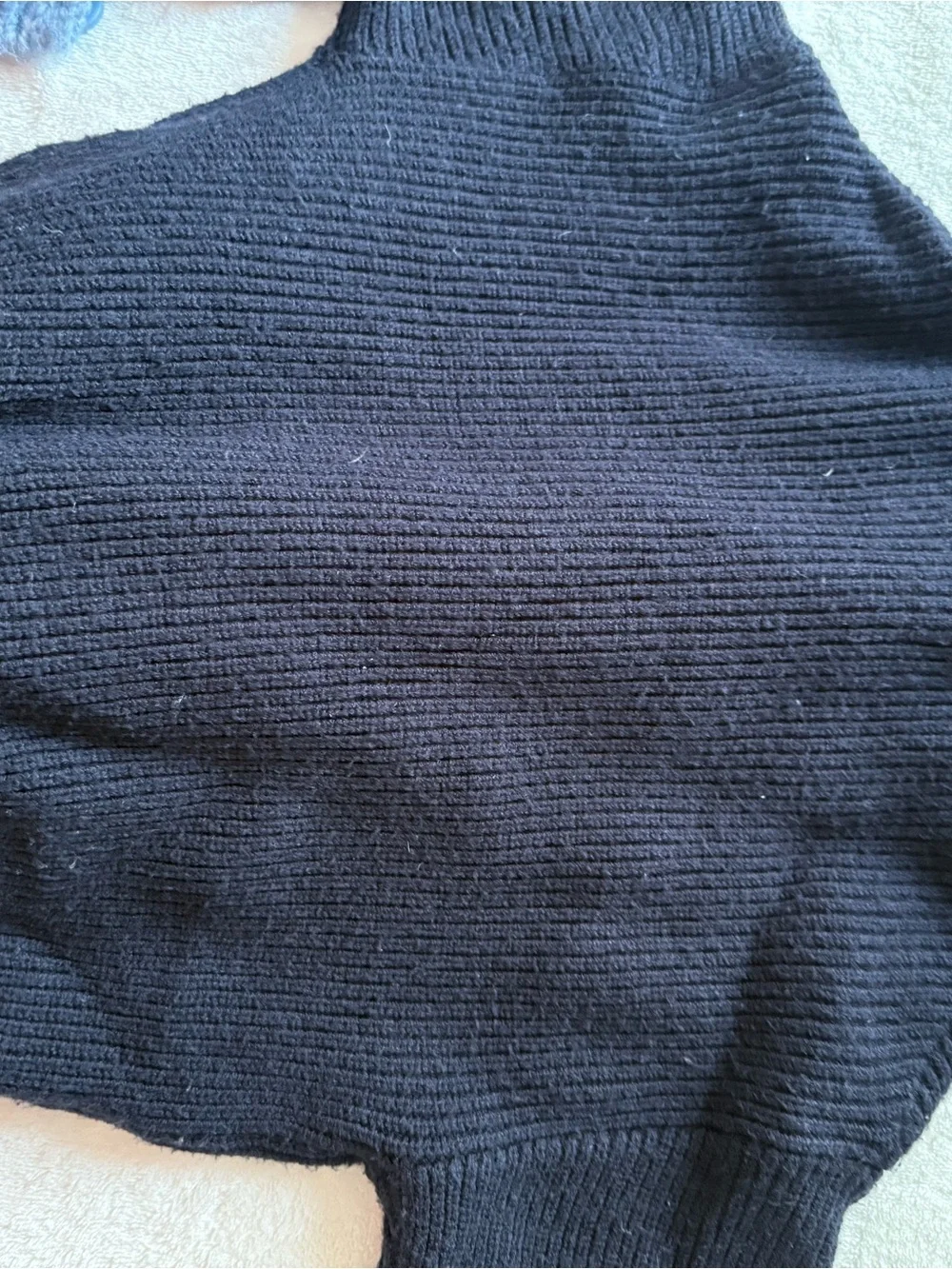 Zara navy Hooded Button-Up Knit Cardigan 18-24 month